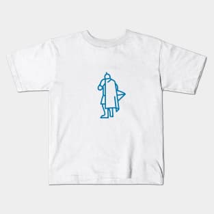 monoline knight Kids T-Shirt